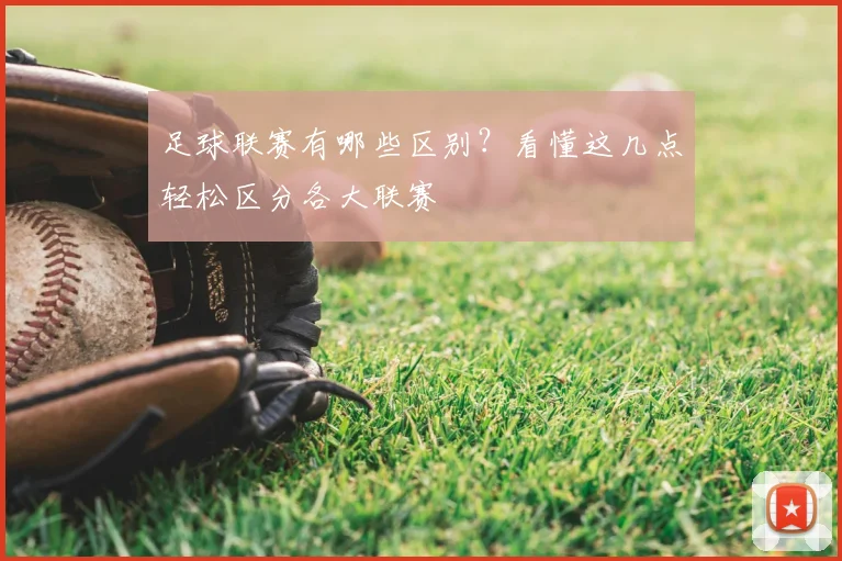 足球联赛有哪些区别?看懂这几点轻松区分各大联赛